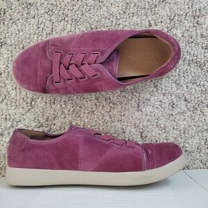 Vionic Jean Purple Suede Slip On Sneakers